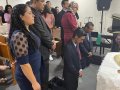 Pr. Robson Souza batiza três novos membros da Assembleia de Deus em Portugal