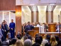 Pr. Laércio Rodrigues ministra na Santa Ceia de outubro na igreja sede