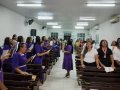 Rev. José Orisvaldo e irmã Edivanilda Nicácio ministram na festividade de senhoras da AD Avenida Mundaú