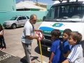 Alunos do Coparb aprendem ações de educação para o trânsito