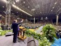 Abertura da Convenção Estadual reúne milhares de evangélicos no Ginásio do SESI