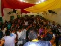 Jovens recebem batismo no Congresso na Marquês do Pombal