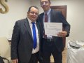 Pr. Robson Souza batiza três novos membros da Assembleia de Deus em Portugal