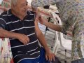 Idosos do abrigo LEAL recebem a vacina contra a Covid-19