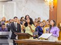 Pr. Alberto Olímpio ministra no culto de doutrina na igreja sede