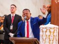 Pr. Edmagno Nunes ministra na Santa Ceia de outubro na igreja sede