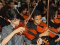 Milhares de evangélicos lotam o Ginásio do Sesi para assistir ao encerramento da Convenção Estadual