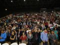 Milhares de evangélicos lotam o Ginásio do Sesi para assistir ao encerramento da Convenção Estadual