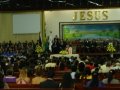 Pastor José Neco prega na abertura da reunião da Umadene