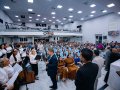 Pr. Genival Bento ministra na Santa Ceia de junho na igreja sede