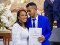 Assembleia de Deus celebra união de 210 casais em casamento coletivo
