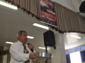 Pastor baiano dá aula prática para os diáconos