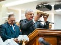 Pr. Eduardo Dipp ministra na Santa Ceia de setembro no templo central