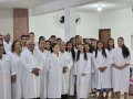 Pr. Pedro Idalino batiza 33 novos membros na Assembleia de Deus em Messias