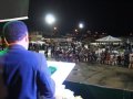 Ozeias de Paula louva ao Senhor na Grande Cruzada do Graciliano Ramos