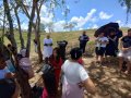 Pastor Moisés Feliciano batiza nove membros da AD Jacaré dos Homens