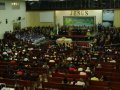 Pastor José Neco prega na abertura da reunião da Umadene