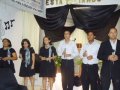 Conversões e batismo marcam festa de grupo de louvor na Vila Brejal