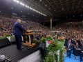 Encerramento da Convenção Estadual reúne milhares de evangélicos no Ginásio do Sesi