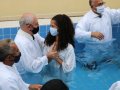 Grande batismo contempla 90 novos membros da AD em São Miguel dos Campos