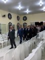 Rev. José Orisvaldo Nunes de Lima inaugura a nova igreja sede de Minador do Negrão