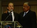 Autoridades parabenizam o pastor José Neco