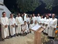 Pastor Emílio Luiz de Souza batiza 11 novos membros da AD no distrito Canastra