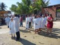 Pr. Silvio Martins batiza 15 novos membros da AD em Piaçabuçu