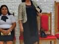Irmã Edvanilda Nicácio ministra na festividade do Círculo de Oração e das Visitadoras em Riacho (BA)
