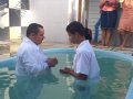 Pr. Ademilson Gomes batiza 10 novos membros da AD em Anadia
