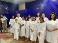 Pr. Donizete Inácio batiza 20 novos membros da AD Palmeira dos Índios