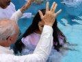 Pr. Juvenal Correia batiza 14 novos membros da AD em Santa Luzia do Norte