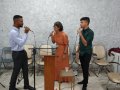 Irmãos da Assembleia de Deus em Novo Mundo recebem 2022 em oração
