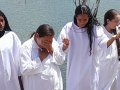 Pastor Moisés Feliciano batiza nove membros da AD Jacaré dos Homens