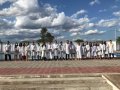 Pr. Abimael Nascimento batiza 20 novos membros da AD Minador do Negrão