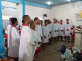 23 irmãos privados de liberdade descem às águas batismais no Presídio Cyridião Durval