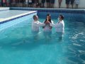 Pr. Nelson Lima batiza seis novos membros da AD em Mata Grande