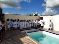 Pr. Gessélio Almeida batiza 27 novos membros da AD em Igreja Nova