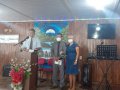 Missionários Wagner Lins e irmã Lenita são apresentados à igreja no Uruguai