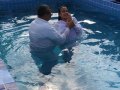 15 pessoas descem às águas batismais em Senador Rui Palmeira