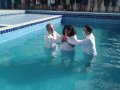 Pr. Nelson Lima batiza seis novos membros da AD em Mata Grande