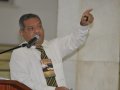 Pastor baiano dá aula prática para os diáconos