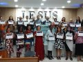 33 irmãos da AD Benedito Bentes 1 recebem certificado por ler toda a Bíblia em 2020