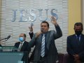Rev. José Carlos Vicente celebra primeira Santa Ceia de 2022 em Brasil Novo