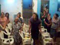 Família conta vitória em culto na subcongregação de Bom Parto