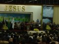 Pastor José Neco prega na abertura da reunião da Umadene