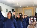 AD Brasil Novo comemora o 24º aniversário do grupo de gestos Precioso Louvor