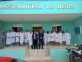 Pastor João Pedro de Souza batiza 20 novos membros da AD Viçosa