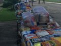 Abrigo LEAL recebe doação de alimentos da Polícia Militar de Alagoas