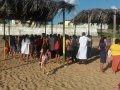 Pr. Givaldo Lima batiza 19 novos membros da AD em Mumbaça